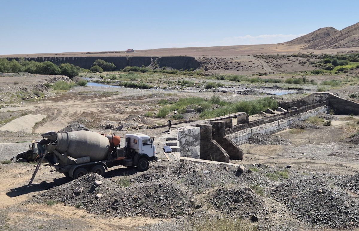 участок строительства водохранилища участок строительства водохранилища