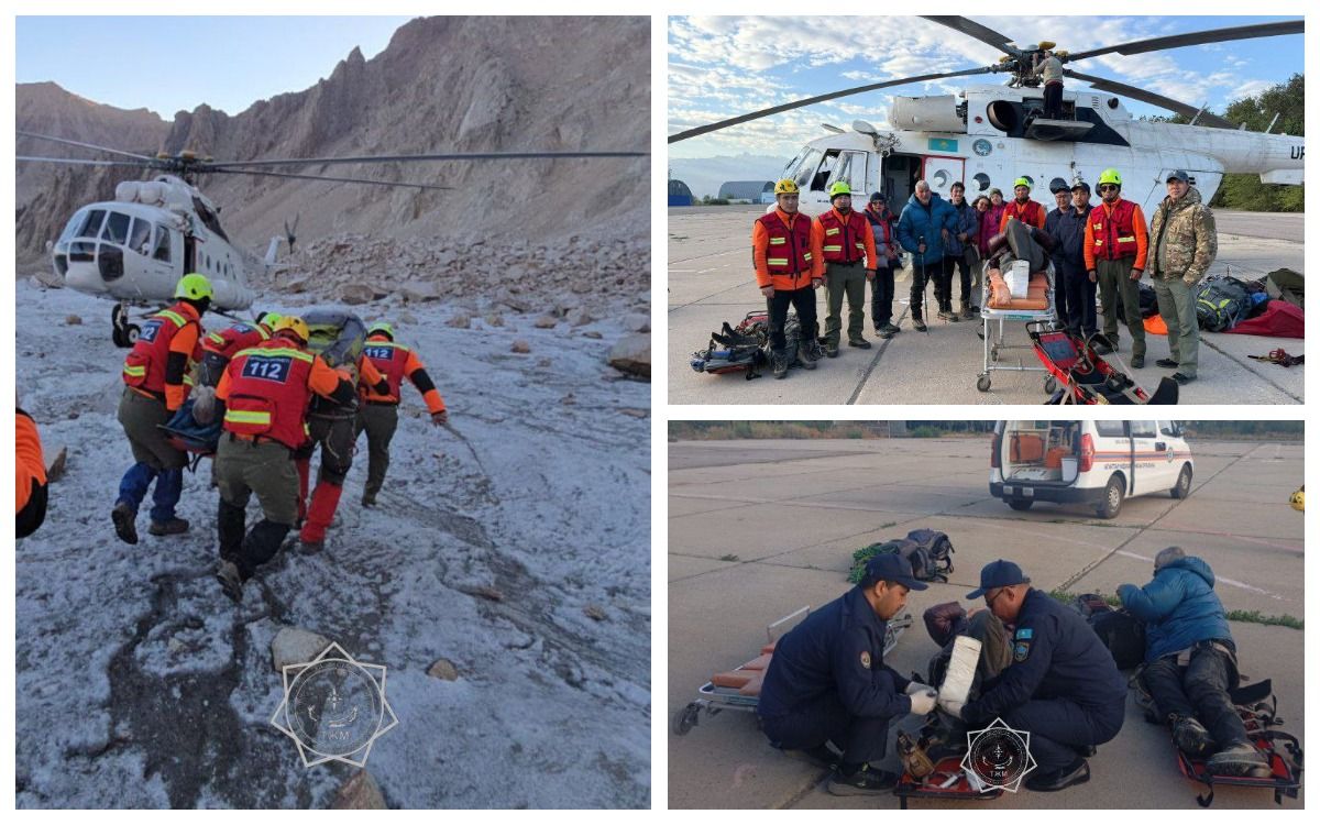 фото МЧС РК, коллаж "АЖ" фото МЧС РК, коллаж "АЖ"