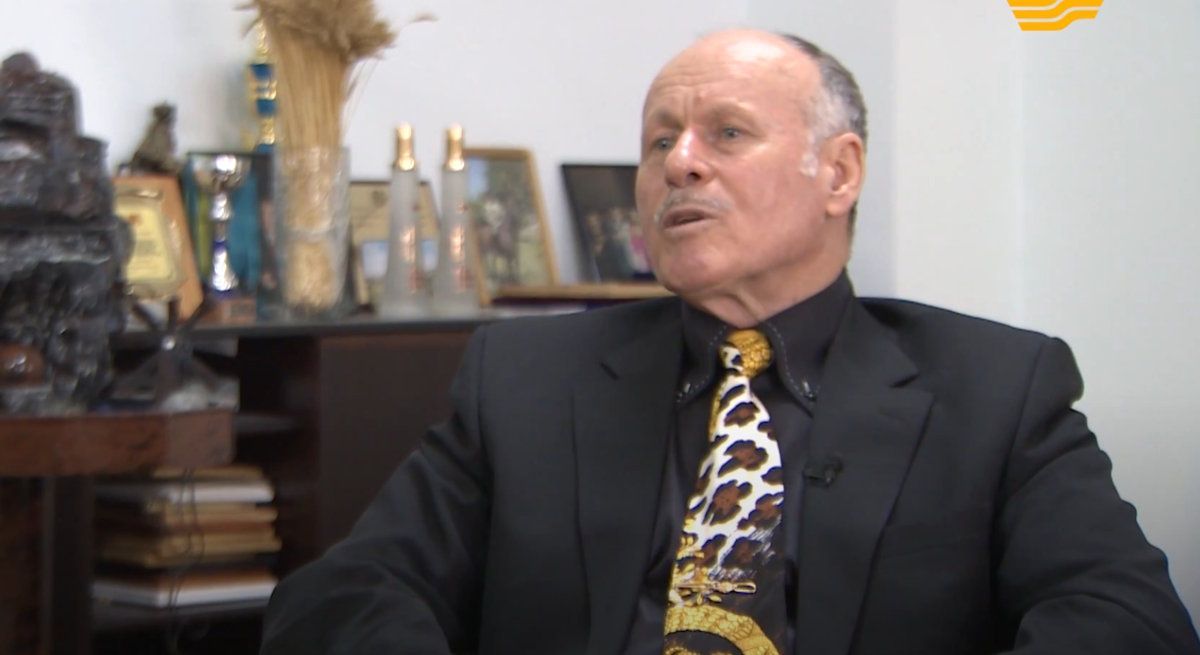 Султан Махмадов, стоп-кадр видео канала Хабар Султан Махмадов, стоп-кадр видео канала Хабар