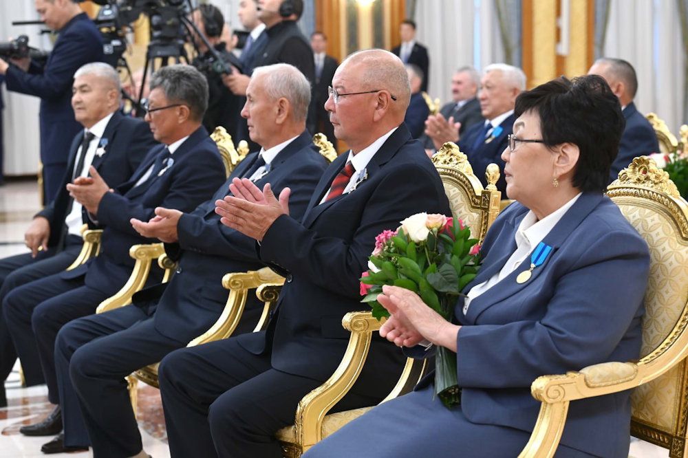 торжественная церемония в Акорде, фото пресс-службы президента