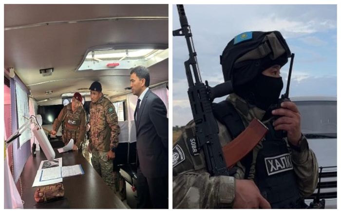 Захват заложников и самолета: в аэропорту Уральска прошли учения