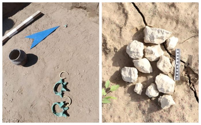 Вода скрывала древние артефакты в Туркестанской области