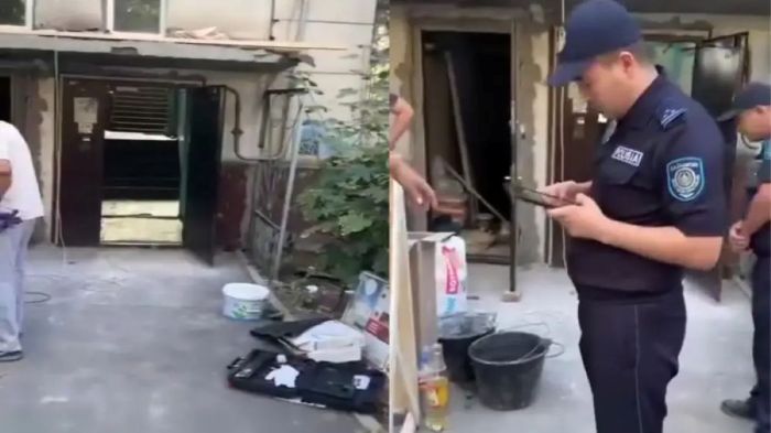 «Отремонтировал подъезд — получил штраф»: алматинца наказали за складирование строительного мусора