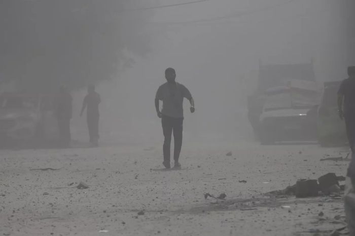 Израиль начал масштабное наступление на город Газа