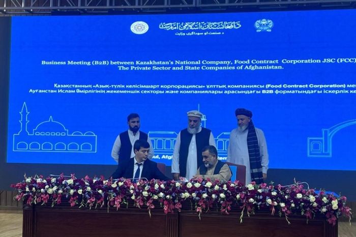 Казахстан готов поставить продовольствия в Афганистан на 100 млн долларов