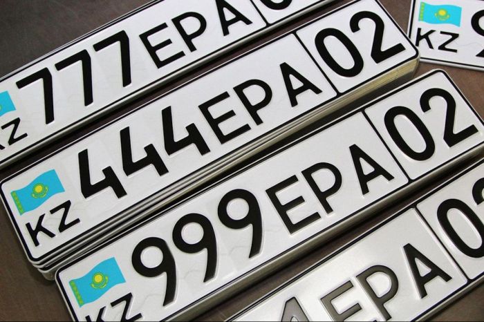 Именные номера в РК? МВД: «Пока нет», депутаты спорят