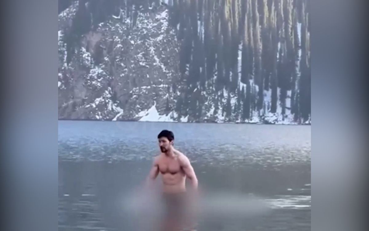 основатель Телеграма Павел Дуров в водах Кольсая