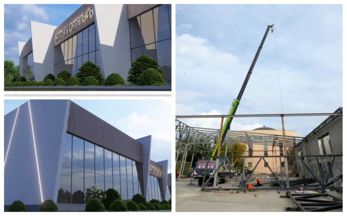 В Атырау продолжено строительство тренировочного центра