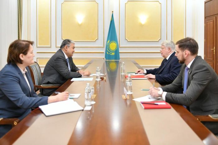 Кошербаев принял посла России Бородавкина