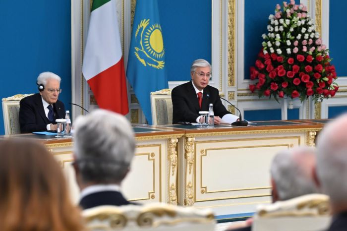 Токаев и Маттарелла выступили с совместным заявлением: курс на углубление стратегического партнёрства
