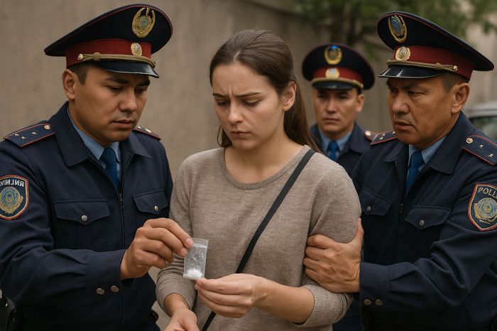 Наркотики в руках сотрудницы суда? Полиция проверяет возможную связь