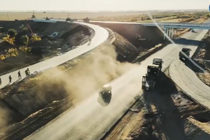 В ЗКО строят двухуровневую развязку «клеверный лист»