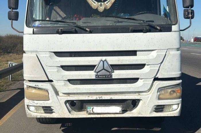 ​Авто с откидным номером зафиксировала камера на трассе Астана – Щучинск
