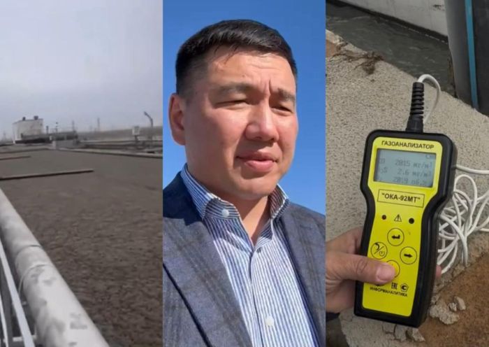 Мутная история: в Атырау проверили сточные воды после видео о «нефтяной плёнке»