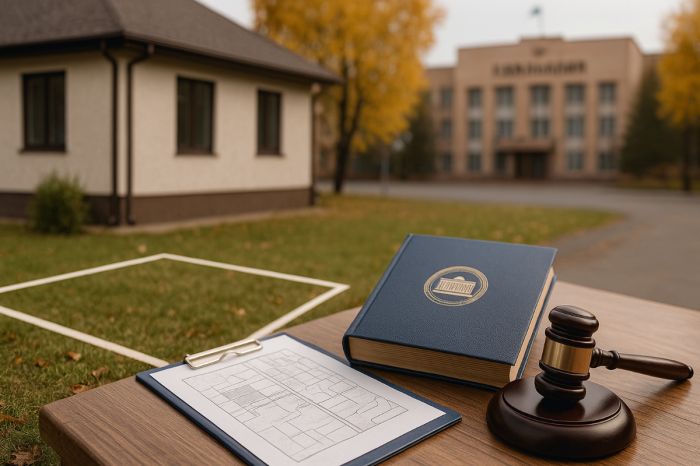 Как две соседки из-за земли поспорили