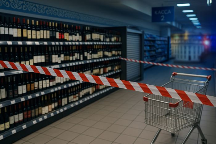 МВД предложило запретить продажу алкоголя в магазинах и супермаркетах