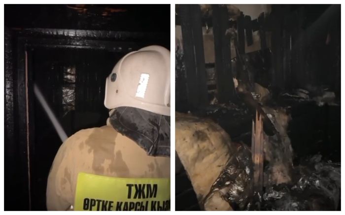 Два человека пострадали из-за пожара в гостинице Атырау