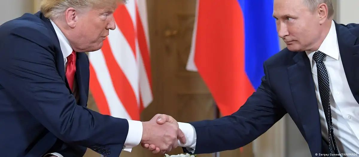 Дональд Трамп и Владимир Путин в Хельсинки в 2018 году/Фото: Sergey Guneev/SNA/IMAGO Дональд Трамп и Владимир Путин в Хельсинки в 2018 году/Фото: Sergey Guneev/SNA/IMAGO