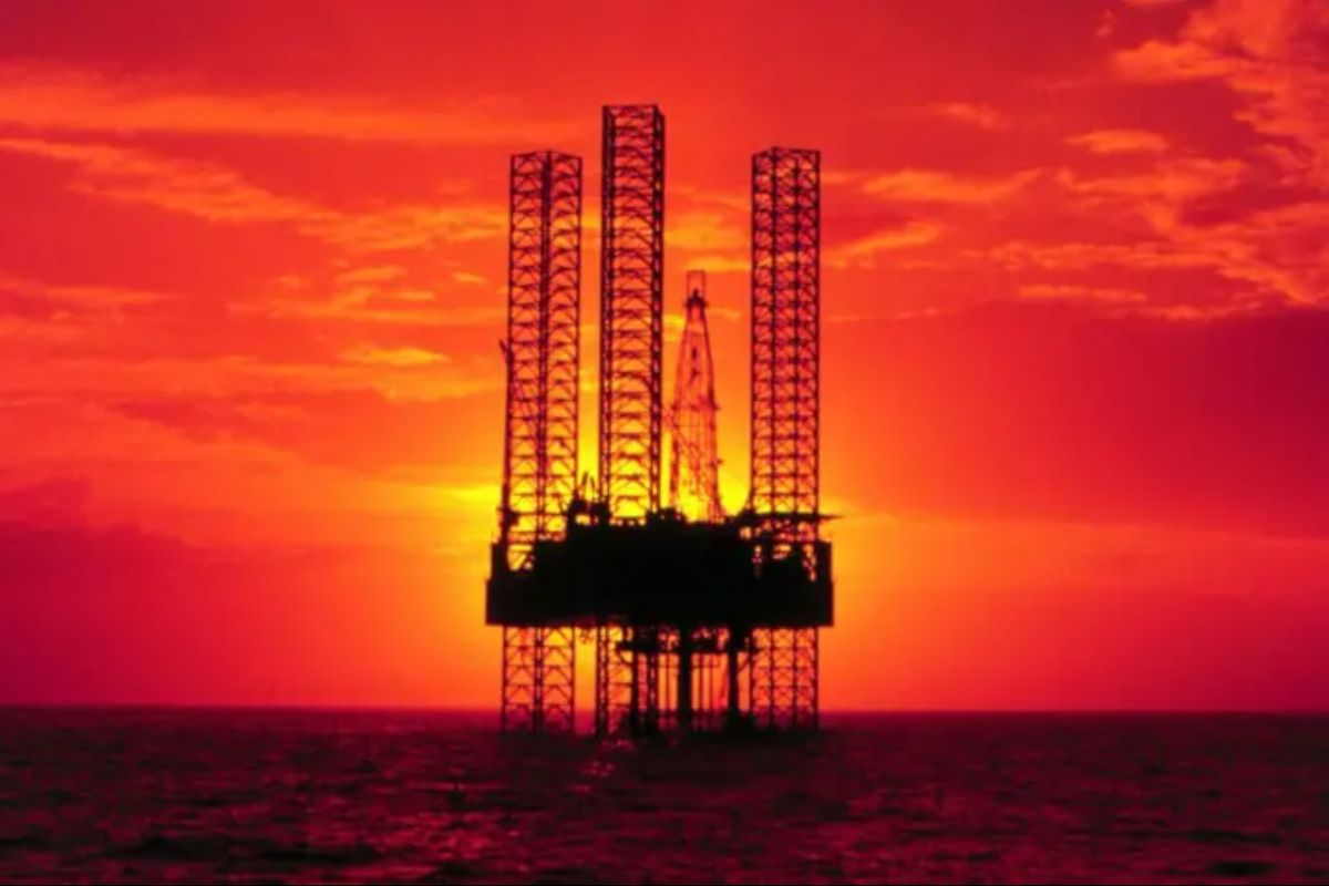 Буровая платформа в Мексиканском заливе/Автор фото,Getty Images