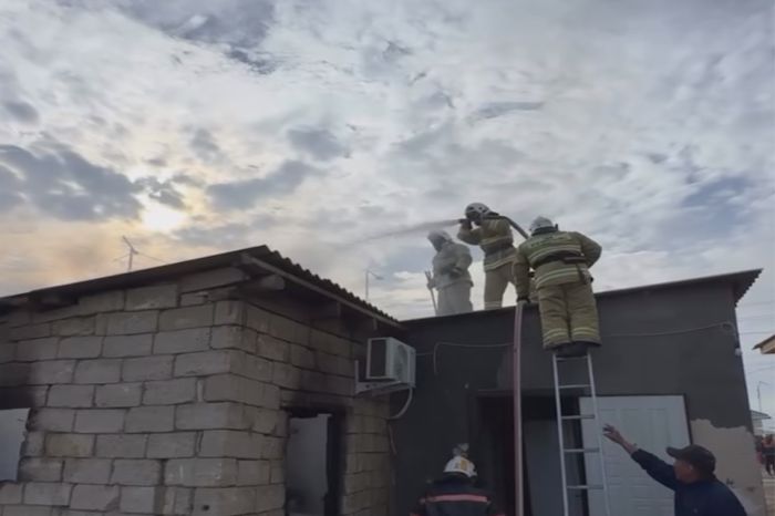 Пожар в Таскале: благодаря спасателям обошлось без жертв