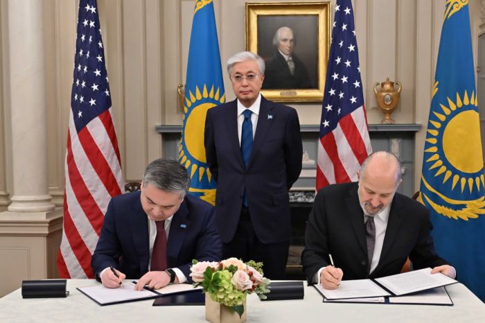 Казахстан и США подписали меморандум о сотрудничестве в сфере критически важных минералов