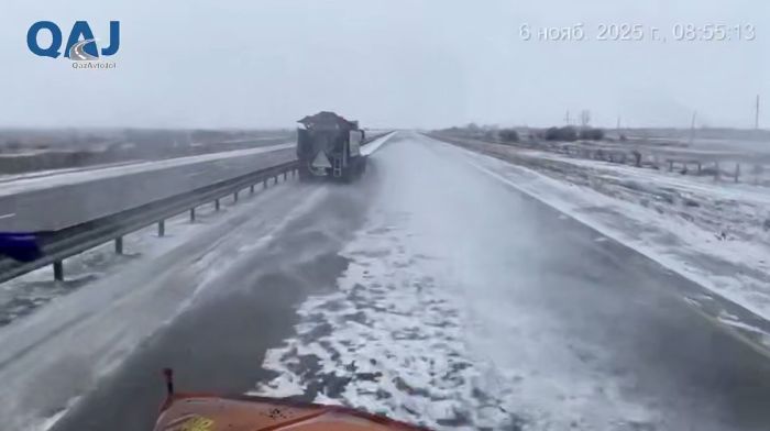 Из-за непогоды закрыт выезд из Астаны в сторону Павлодара
