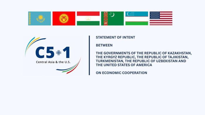 Заявление о намерениях между правительствами стран Центральной Азии и США об экономическом сотрудничестве