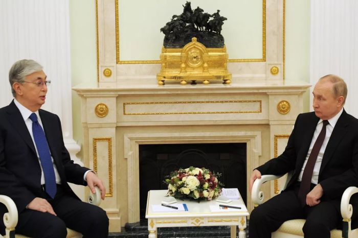 В Кремле раскрыли повестку переговоров Токаева и Путина