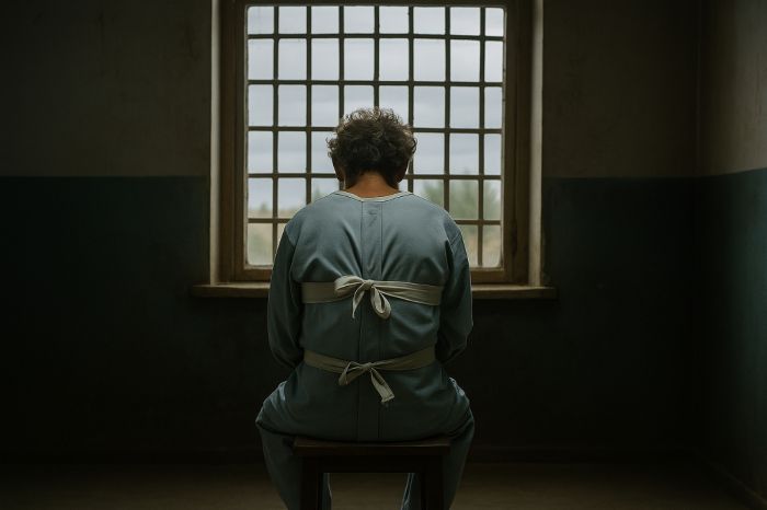 В Атырау психически больной человек зарезал соседа на глазах семьи