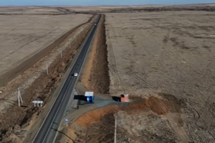 В регионе обновили ключевой участок автодороги, соединяющей Казахстан и Россию