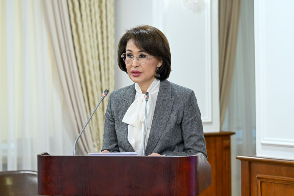  министр здравоохранения Акмарал Альназарова