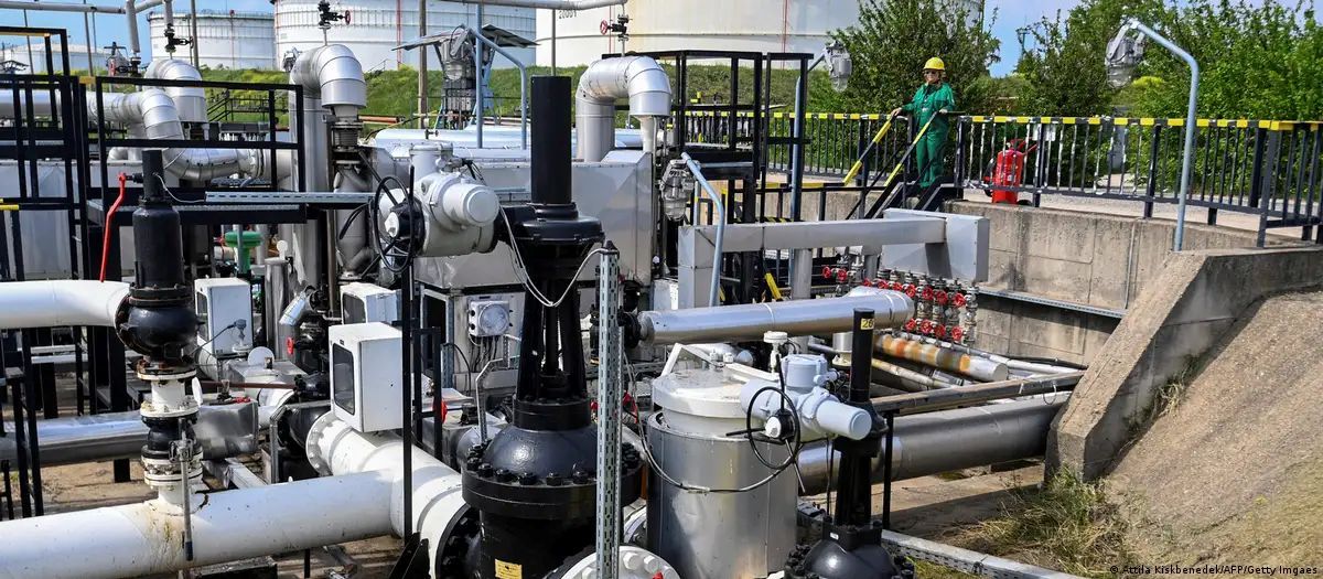 Приемная станция нефтепровода "Дружба" между Венгрией и Россией (фото: 2022 год)Фото: Attila Kiskbenedek/AFP/Getty Imgaes Приемная станция нефтепровода "Дружба" между Венгрией и Россией (фото: 2022 год)Фото: Attila Kiskbenedek/AFP/Getty Imgaes