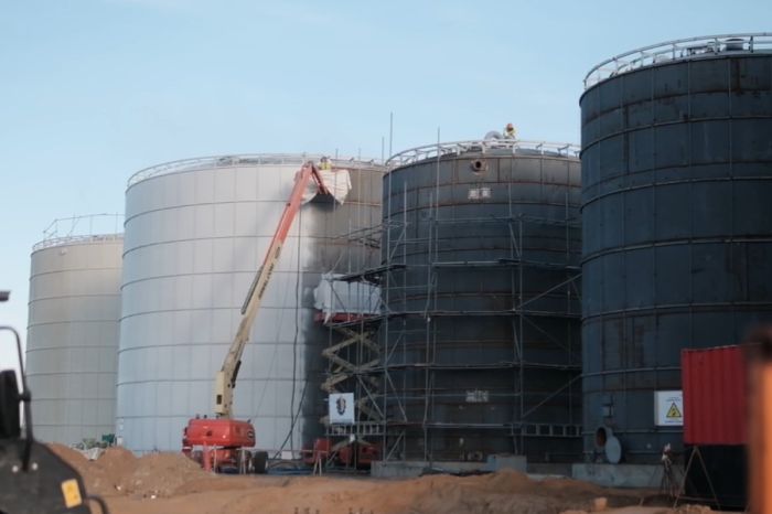 На Кашаганском ГПЗ усилен контроль безопасности при круглосуточных работах