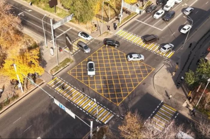 Что нужно знать водителям о «вафельной» разметке и новых правилах проезда перекрёстков