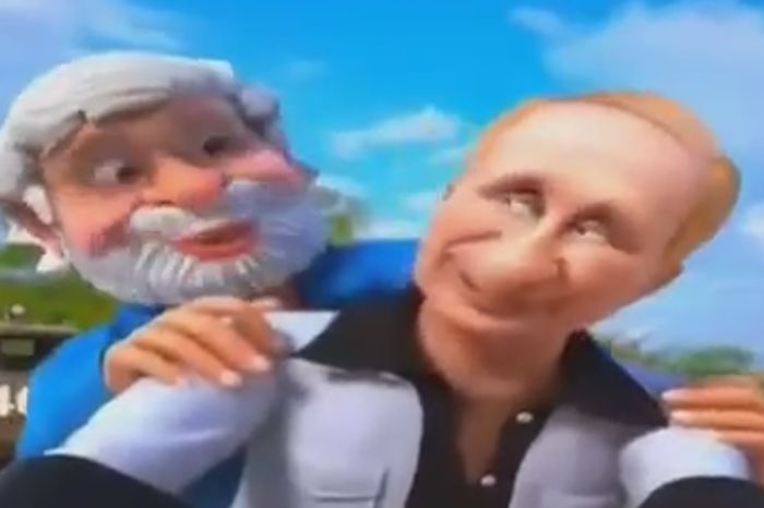 Индийский телеканал показал мультфильм с Путиным и Моди