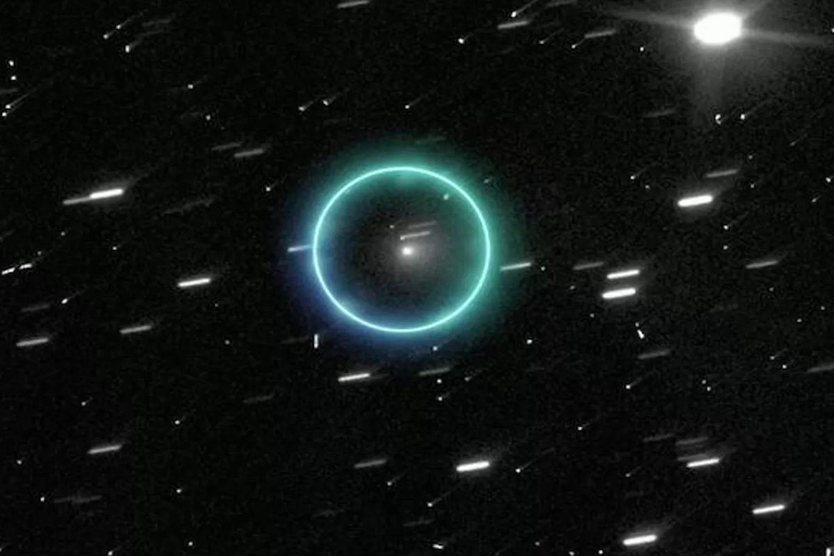 Межзвездный объект 3I/ATLAS, обнаруженный 1 июля 2025 года. Архивное фото NASA Межзвездный объект 3I/ATLAS, обнаруженный 1 июля 2025 года. Архивное фото NASA