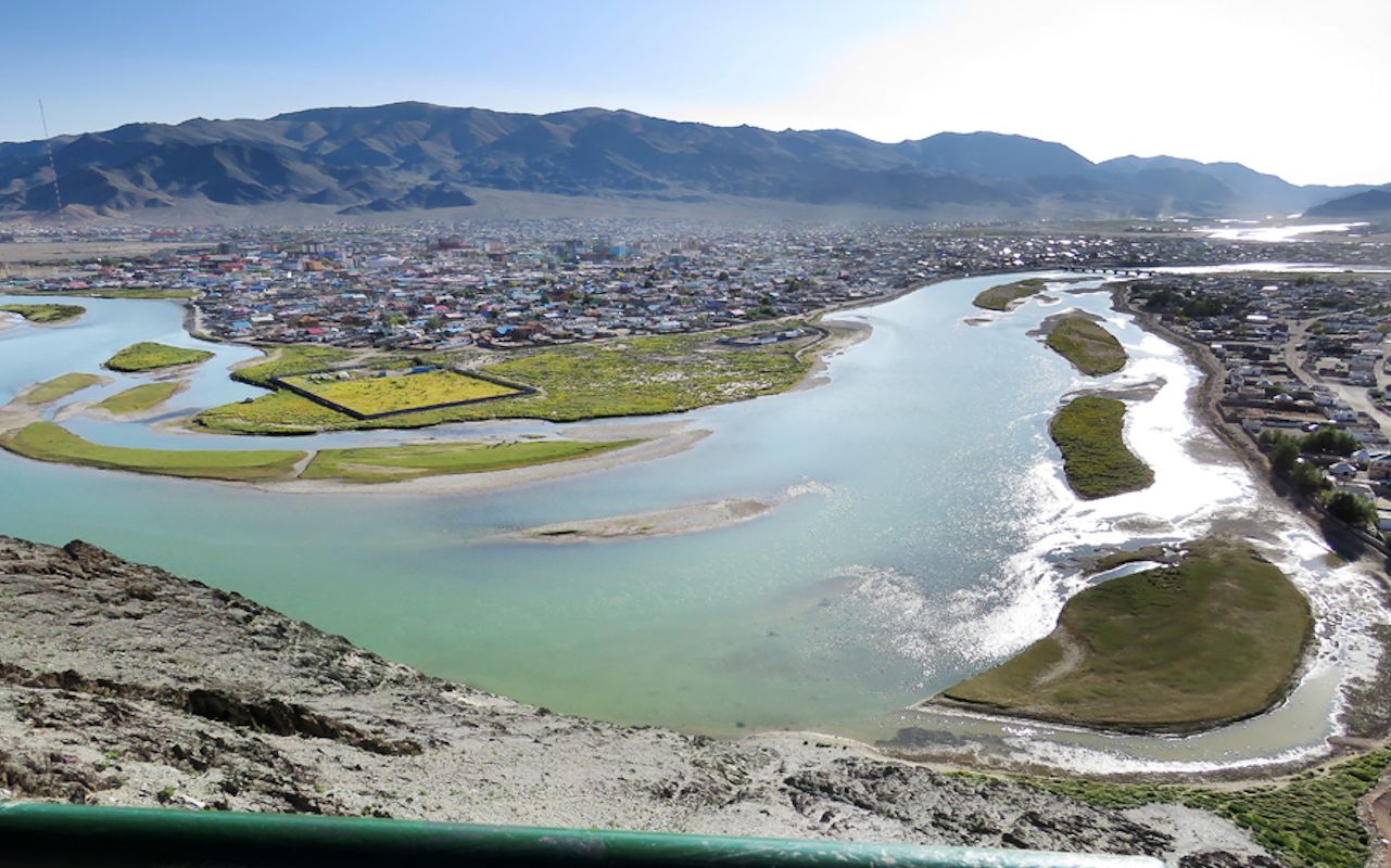 город Улгий в аймаке Баян-Улгий, фото varandej.livejournal.com