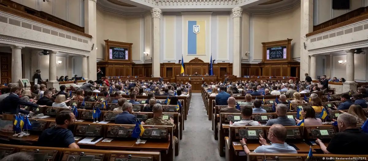 Заседание в Верховной раде Украины (фото из архива)/Фото: Andrii Nesterenko/REUTERS