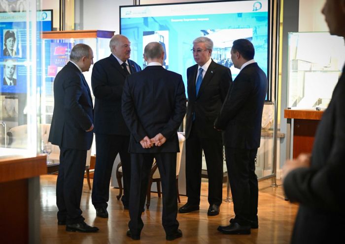 Президент Казахстана встретился с коллегами по ЕАЭС