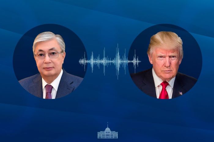 Токаев пригласил Дональда Трампа с визитом в Казахстан