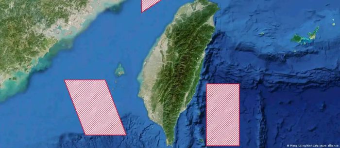 Китай проводит масштабные учения у берегов Тайваня