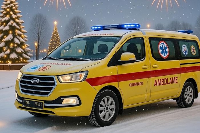 Без травм от фейерверков: как скорая помощь Атырау работала в новогоднюю ночь