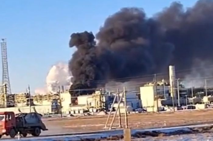 На месторождении Тенгиз произошло возгорание трансформатора