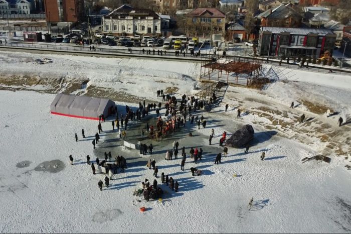 Крещенские купания в Атырау