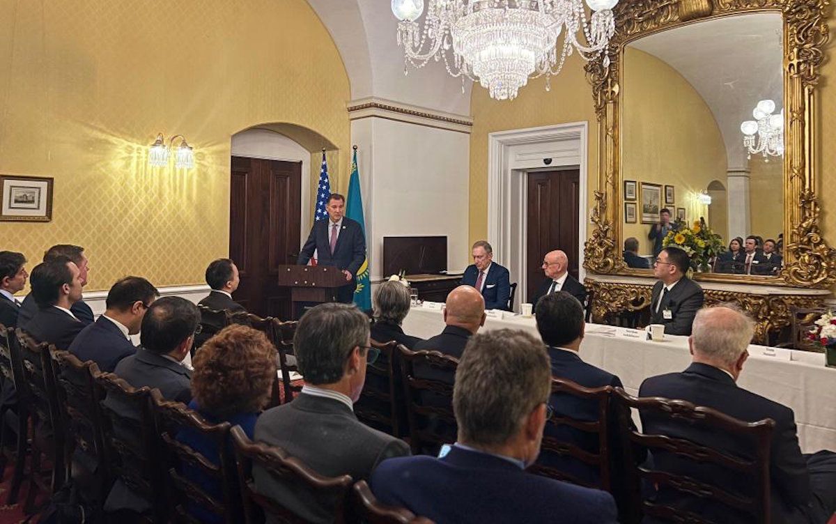 встреча в Конгрессе США, посвящённой отмене поправки Джексона-Вэника. Вашингтон, ноябрь 2024 года.