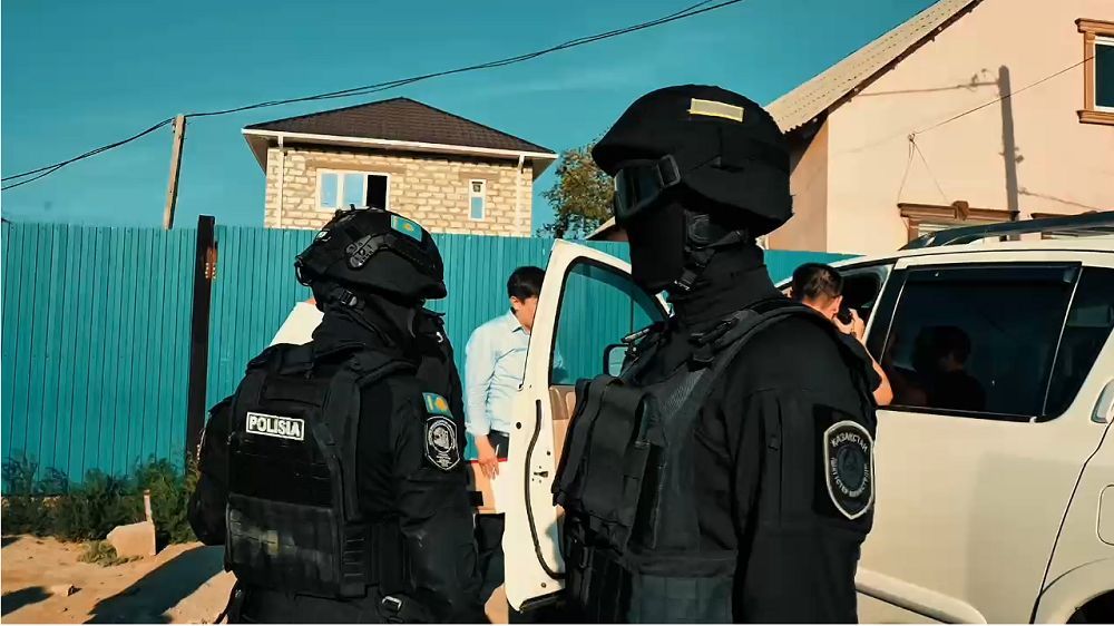 стоп-кадр с видео ДП Атырауской области