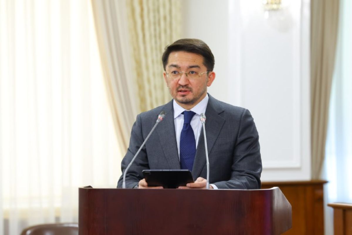 министр искусственного интеллекта и цифрового развития Жаслан Мадиев