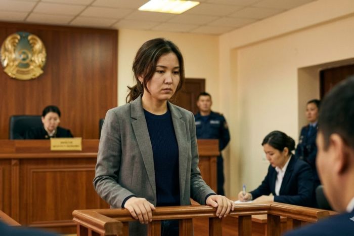 Жертву изнасилования в ИВС Сарыагаша осудили на пять лет за ложь в суде