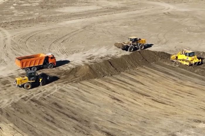 В Атырау стартовало строительство стадиона уровня UEFA