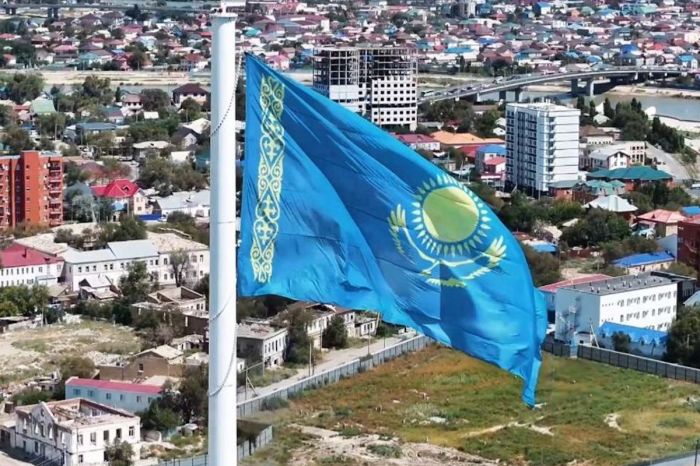 Флаг Казахстана признали лучшим в мире
